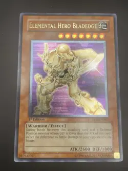 Elemental HERO Bladedge EEN-EN007 1st Ed Ultimate Rare NM Yu-Gi-Oh! - Image 3