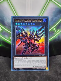 Yugioh Number 107: Galaxy-Eyes Tachyon Dragon BLLR-EN067 Ultra Rare 1st Ed NM - Image 1