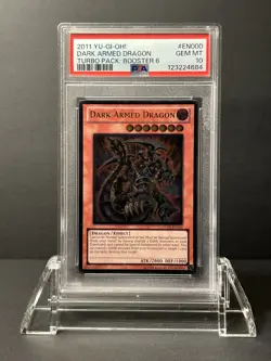 Yugioh Dark Armed Dragon TU06 - EN000 Ultimate Rare PSA 10 - Image 1