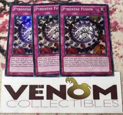 3x (M/NM) - Pyroxene Fusion - HA06-EN028 - Super Rare - 1st Edition YuGiOh - Image 1