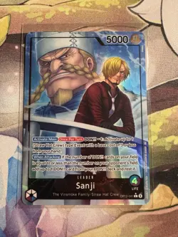 Sanji Alt Art Leader Op12-041 Legacy Of The Master - One Piece TCG - English - Image 1