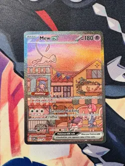 Pokemon 151-Mew EX Holo-SVP 053-Black Star Promo-Ultra Premium Collection - Image 1