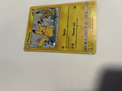 Pikachu SM162 Sun & Moon Black Star Promo Holo Pokemon Card LP - Image 2