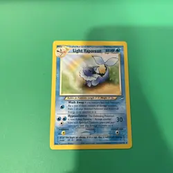 NM Light Vaporeon 52/105 Reg Rare Neo Destiny Unlimited Pokemon Card - Image 1