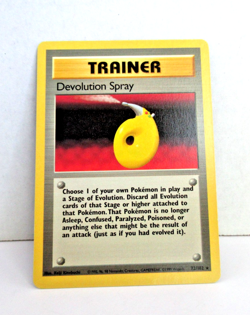 DEVOLUTION SPRAY - Non Holo - 72/102 - Base Set - Pokemon Card - NM - Image 2
