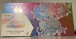 Pokemon Prismatic Evolutions Trading Card Super Premium Collection Sealed New - Image 1