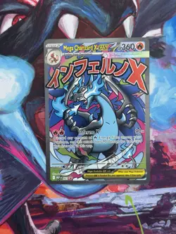 Mega Charizard x EX 023 Me: Mega Evolution Promo Holo 2025 Pokemon Card - Image 1