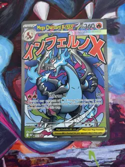 Mega Charizard x EX 023 Me: Mega Evolution Promo Holo 2025 Pokemon Card - Image 2