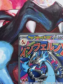 Mega Charizard x EX 023 Me: Mega Evolution Promo Holo 2025 Pokemon Card - Image 4