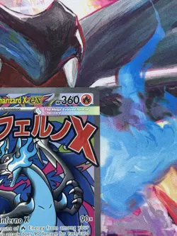 Mega Charizard x EX 023 Me: Mega Evolution Promo Holo 2025 Pokemon Card - Image 5