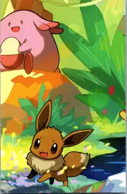 Pokemon Eevee #133 Art Card Mini Tin Collectible Evolution Card Kanto - Image 1