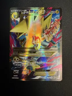 Pokemon TCG M Manectric EX 024A/119 Alternate Art Holo Promo Mega Card - Image 1