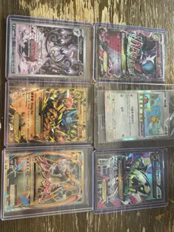 Pokemon TCG Mega Evolution Lot - Charizard, Lucario, Primal Kyogre - 6 Cards - Image 1