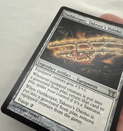 Oathkeeper, Takeno's Daisho x1 MTG Champions of Kamigawa 1x Magic VG Light Play - Image 2