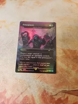 Primogenesis-Feed The Swarm Rainbow Foil Secret Lair MTG NM - Image 1