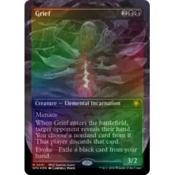 Foil Grief (borderless)(textured Foil) M/NM Magic MTG Special Guests - Image 1