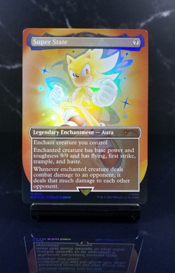 Super State Foil x1 #2081 - Sonic The Hedgehog - Secret Lair SLD - Image 1