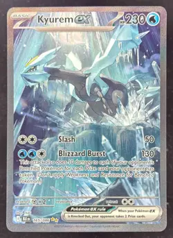 2025 Pokemon SV Black Bolt - BLK EN #165/086 Kyurem ex Special Illustration Rare - Image 1
