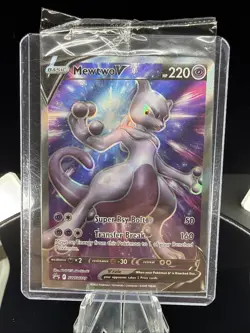 2022 Pokemon Mewtwo V SWSH229 Black Star Promo - Factory Sealed - Image 1