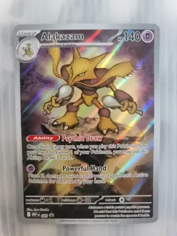 Pokemon TCG - Alakazam - Black Star Promo - 2025 MEP009 - ETB Promo - Image 1
