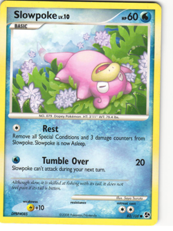 Slowpoke Common Pokemon TCG Great Encounters 82/106 - Image 1