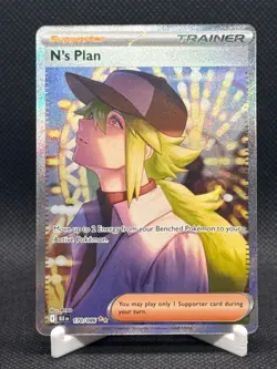 Pokemon TCG - N's Plan - SIR - 170/086 - SV: Black Bolt NM - Image 1
