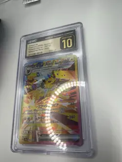 CGC 10 PRISTINE Jolteon SAR 209/187 Terastal Festival Japanese Prismatic Pokemon - Image 5