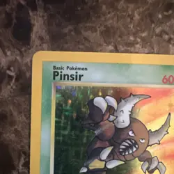Pokemon TCG Pinsir Jungle 9/64 Unlimited Holo Rare 1999 60 HP Basic - Image 3