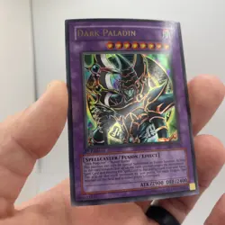 Yu-Gi-Oh! Dark Paladin 1st Edition MFC-105 Original Artwork Ultra Rare LP - Image 4
