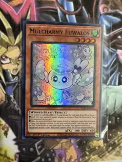 Yu-Gi-Oh! TCG Mulcharmy Fuwalos 1st Edition Super Rare RA04-EN050 NM/M Holo - Image 1