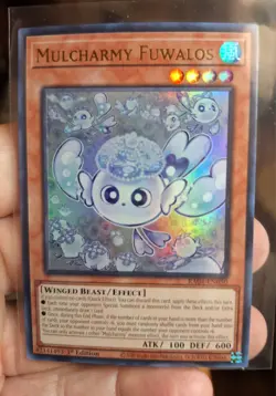 Yugioh Mulcharmy Fuwalos RA04-EN050 Super Rare 1st Edition - Image 3