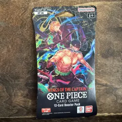 One Piece TCG, OP-06 WINGS OF THE CAPTAIN, Sleeved Booster Pack, English - Image 1