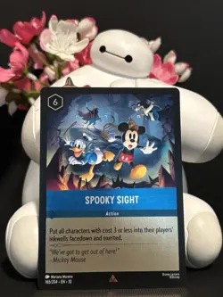 Disney Lorcana - Spooky Sight - Whispers - COLD FOIL - NM - Image 1