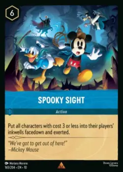 Spooky Sight 165/204 Whispers in the Well COLD FOIL Disney Lorcana - Image 1