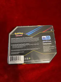 Pokemon TCG CROWN ZENITH Sealed Tin with 5 packs & Galarian ARTICUNO Promo Card - Image 2