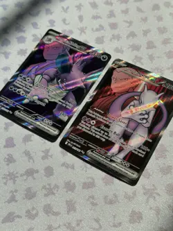 Pokemon TCG 2 Card Lot - S&V Destined Rivals Mewtwo ex 213, Nidoking ex 216, NM - Image 3