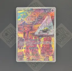 Pokemon English TCG Card Scarlet & Violet SV1 EN Drowzee 210/198 Full Art Holo - Image 1
