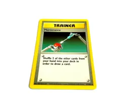 Pokemon Base Set Trainer Card Maintenance 83/102 Uncommon NM Unplayed - Image 1