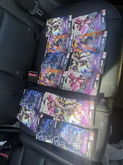 Gundam Card Game GD03 Steel Requiem Booster Pack Bandai (LOT OF 14) - Image 1