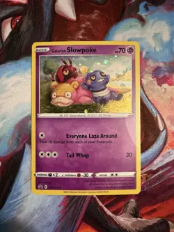 Galarian Slowpoke SWSH126 SWSH: Sword & Shield Promo Cards Holo Light Play - Image 1