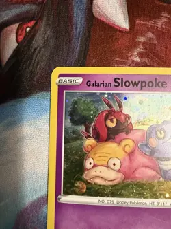 Galarian Slowpoke SWSH126 SWSH: Sword & Shield Promo Cards Holo Light Play - Image 2