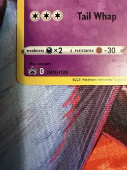 Galarian Slowpoke SWSH126 SWSH: Sword & Shield Promo Cards Holo Light Play - Image 5