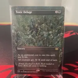 MTG Toxic Deluge Double Masters 345 Borderless - Image 1