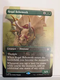 Regal Behemoth (Borderless) Commander Masters Regular - Image 1