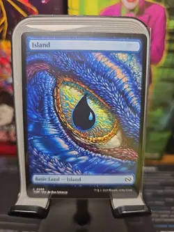 Island (Dragon Eye Full Art) Magic: Tarkir: storm TDM #0288 Regular - Image 1