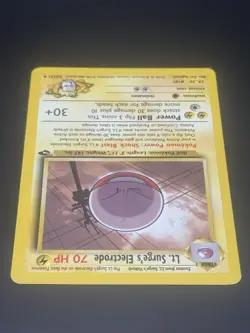 Gym Challenge 52/132 Lt. Surge's Electrode Pokemon UNLIMITED - Image 2