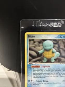 Pokemon TCG Ditto 64/113 Squirtle EX Delta Species 2005 Card - Image 2