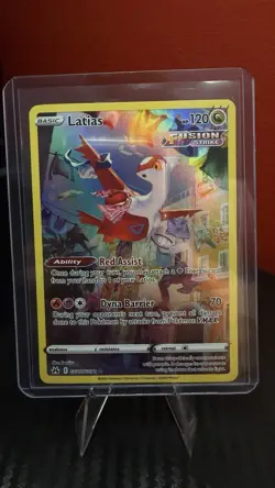 Pokemon Latias GG20/GG70 Crown Zenith Galarian Gallery Full Art Ultra Rare Holo - Image 1