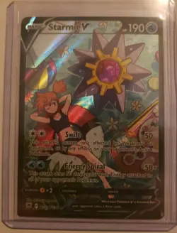 Pokemon TCG- Starmie V # TG13/TG30 Ultra Rare Full Art Astral Radiance - Image 1