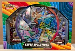 Pokemon TCG Eevee V Evolutions Premium Collection Box GameStop Exclusive - New 820650851742 - Image 1